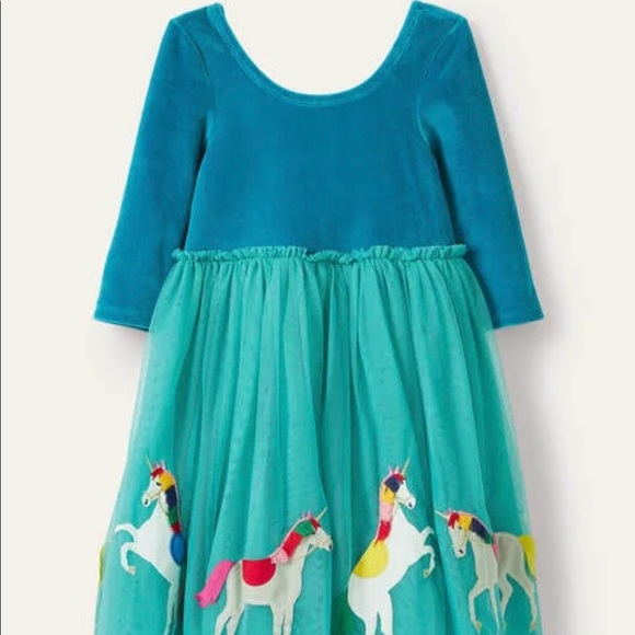 Mini Boden Other - 🎅🏻SOLD🎄 NWT Mini Boden Velvet Bodice Tulle Dress